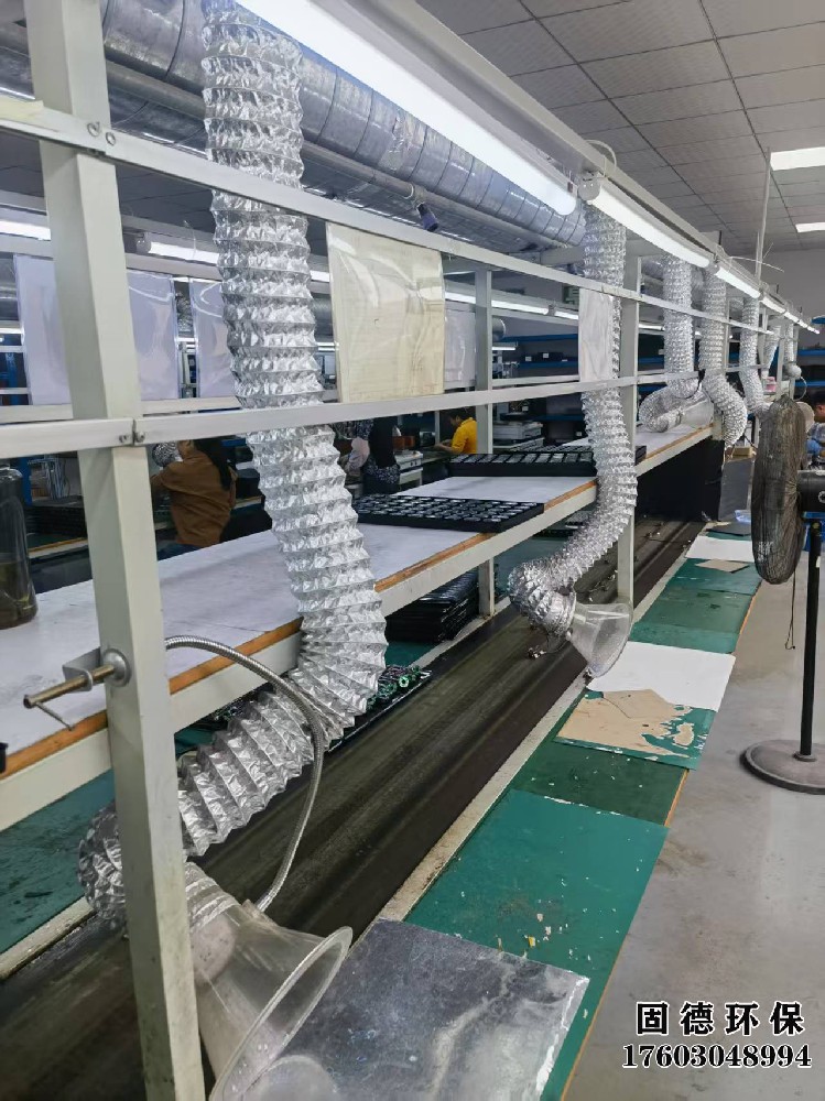 ??? 生產現場高效通風，固德環保助您打造清新工作環境?